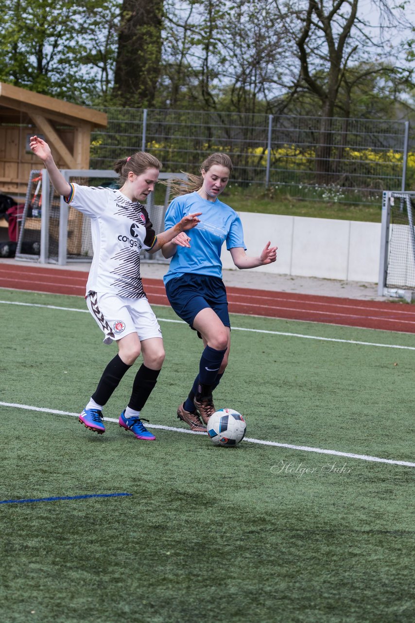 Bild 299 - B-Juniorinnen Ellerau - St. Pauli : Ergebnis: 1:1